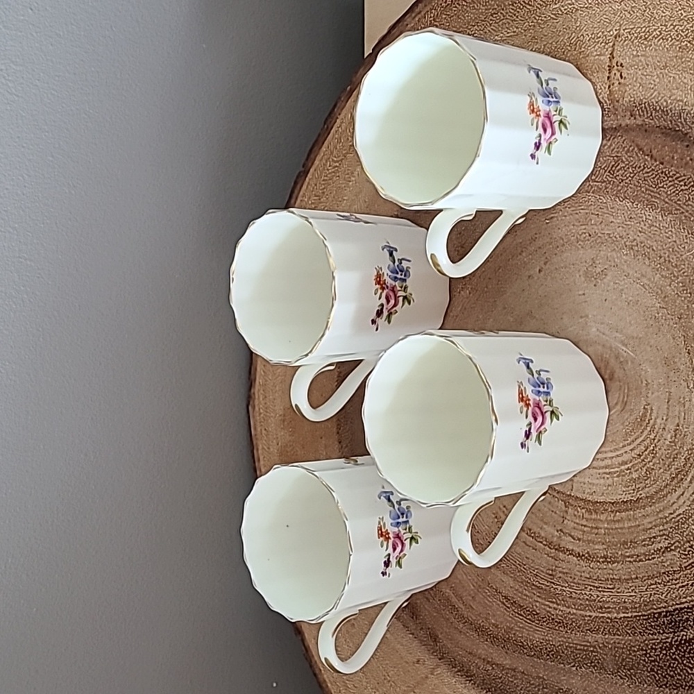 Vintage *RARE* Royal Worcester and Paragon espresso set EUC - Picture 7 of 13